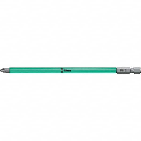 Wera - Phillips Screwdriver Bits Type: Phillips Bit Point Size: 2 - Exact Tooling