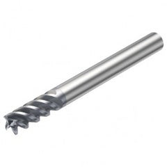 R216.34-12050-AK26H 1620 12mm 4 FL Solid Carbide End Mill - Corner Radius w/Cylindrical Shank - Exact Tooling