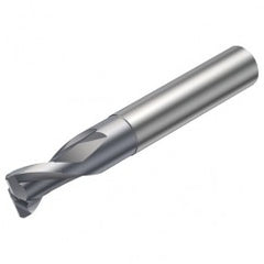 R216.22-12030DAI12G 1610 12mm 2 FL Solid Carbide End Mill - Corner Radius w/Cylindrical Shank - Exact Tooling