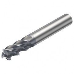 1P330-0400-XA 1620 4mm FL Straight Center Cut w/Cylindrical Shank - Exact Tooling