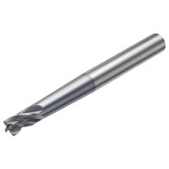 R216.24-08030CAP08G 1610 8mm 4 FL Solid Carbide End Mill - Corner Radius w/Cylindrical Shank - Exact Tooling