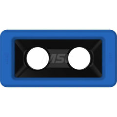 Trash Can & Recycling Container Lids; Lid Shape: Rectangle; Lid Type: Bottle/Can Opening; Container Shape: Rectangle; Color/Finish: Blue; For Use With: Trash Container; Material: Polyethylene; Overall Length: 11.60; Series: Slimline; Lid Length (Inch): 11