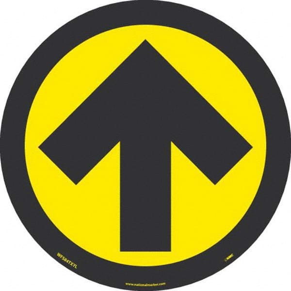 NMC - "Blank" Adhesive-Backed Floor Sign - Exact Tooling