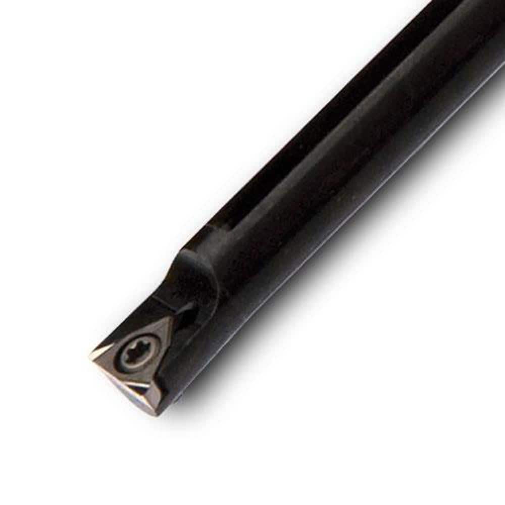 Indexable Boring Bar:  C06J-STUBL06-D08,  6.00 mm Shank Dia,  93.00° N/A Solid Carbide 4.3000″ OAL,  Screw,