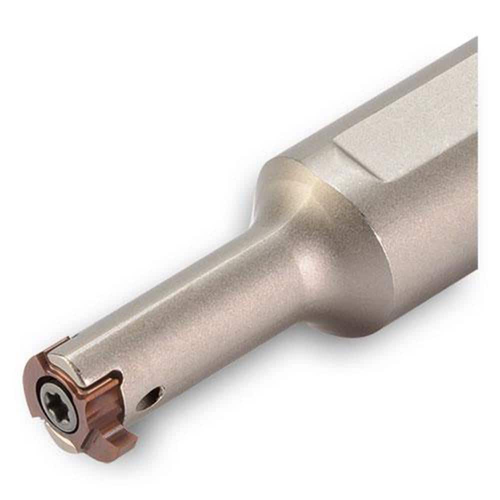 Indexable Grooving Toolholder: TMIHN12.7-16-8, 0.0590″ Max Depth, Uses TMIS 8 Inserts, Through Coolant