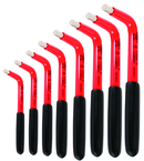 Insulated Inch Hex L-Key 8 Piece Set 1/8; 5/32; 3/16; 7/32; 1/4; 5/16; 3/8; 1/2" - Exact Tooling