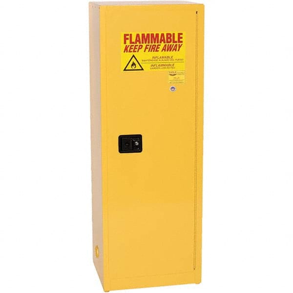 Eagle - Safety Cabinets Hazardous Chemical Type: Flammable and Combustible Liquids Color: Yellow - Exact Tooling
