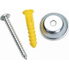 Triton - Pegboard Hook Sets; For Use With: DuraBoard; 1/8" & 1/4" Pegboards ; Set Type: Mounting Hardware ; Contents: (16) Screws;(16) Anchors;(16) Spacers ; Type: Mounting Hardware ; Includes: (16) Screws;(16) Anchors;(16) Spacers ; Number of Pieces: 48 - Exact Tooling