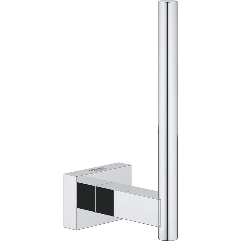 Grohe - Washroom Shelves, Soap Dishes & Towel Holders; Type: Spare Toilet Paper Holder ; Material: Metal ; Length (Inch): 4-3/4 ; Width (Inch): 1.75 ; Depth (Inch): 2.3622 ; Finish/Coating: Chrome - Exact Tooling