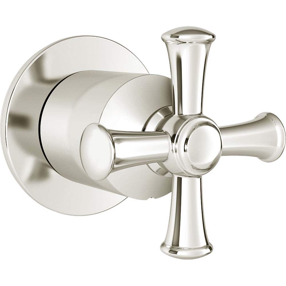 American Standard - Tub & Shower Faucets; Type: Valve Only Trim kit ; Style: Delancey ; Design: 2-Way; 3-Way ; Material: Brass ; Handle Type: Cross ; Handle Material: Brass - Exact Tooling