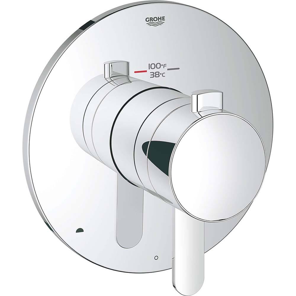 Grohe - Tub & Shower Faucets; Type: Valve Only Trim kit ; Style: Grohflex Cosmopolitan ; Design: 2-Way ; Material: Plastic ; Handle Type: Lever ; Handle Material: Metal - Exact Tooling