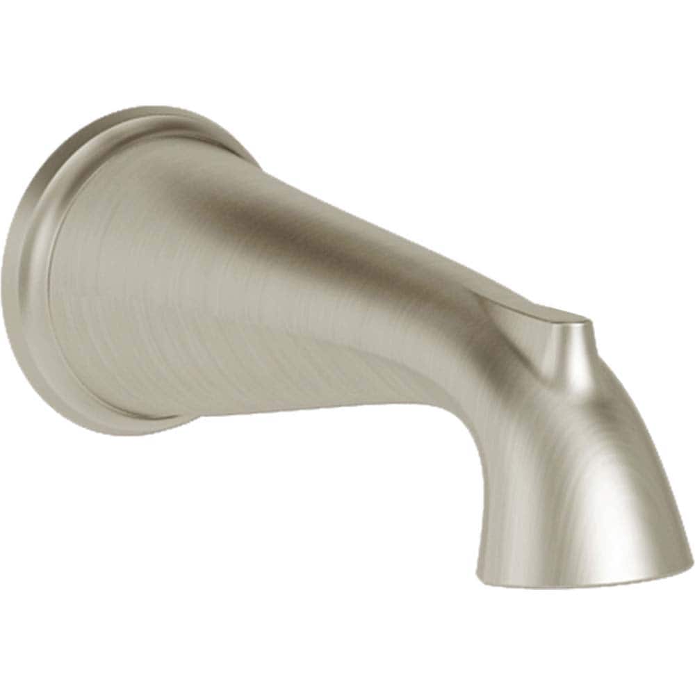 American Standard - Shower Heads & Accessories; Type: Tub Spout ; Material: Metal ; GPM: 2.50 ; Face Diameter: 7.75 (Inch); Finish/Coating: Brushed; Nickel ; Settings: Spray, Pulse, Combination Pulse-Massage - Exact Tooling