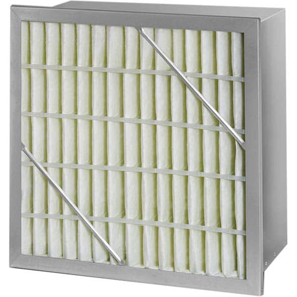 PRO-SOURCE - Pleated & Panel Air Filters; Filter Type: Rigid Cell ; Nominal Height (Inch): 24 ; Nominal Width (Inch): 24 ; Nominal Depth (Inch): 12 ; MERV Rating: 13 ; Media Material: Synthetic - Exact Tooling
