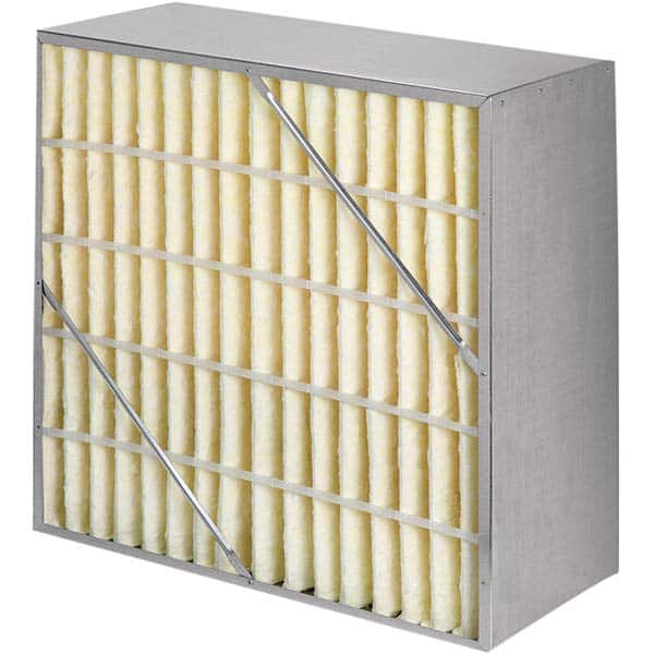 PRO-SOURCE - Pleated & Panel Air Filters; Filter Type: Rigid Cell ; Nominal Height (Inch): 24 ; Nominal Width (Inch): 24 ; Nominal Depth (Inch): 12 ; MERV Rating: 11 ; Media Material: Fiberglass - Exact Tooling