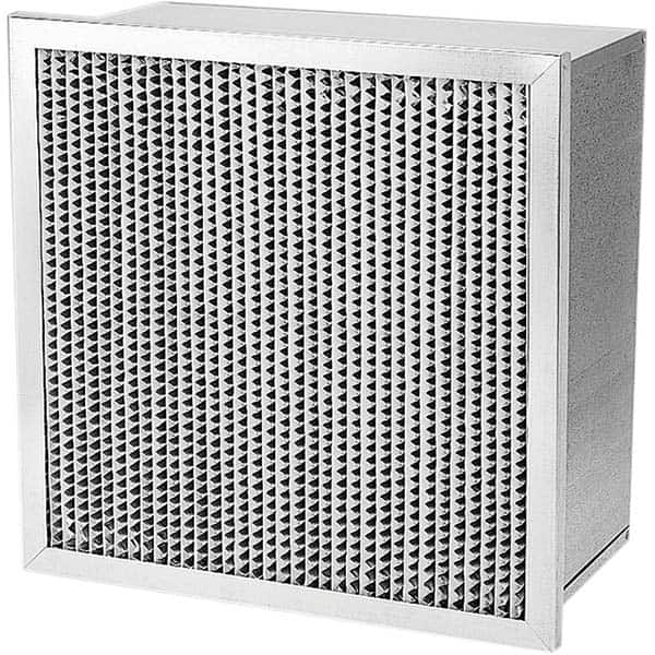 PRO-SOURCE - Pleated & Panel Air Filters; Filter Type: Cartridge ; Nominal Height (Inch): 24 ; Nominal Width (Inch): 24 ; Nominal Depth (Inch): 12 ; MERV Rating: 14 ; Media Material: Wet-Laid Microfiber Paper - Exact Tooling