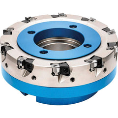 Kyocera - Indexable Square-Shoulder Face Mills; Cutting Diameter (mm): 100.00 ; Cutting Diameter (Decimal Inch): 3.9370 ; Arbor Hole Diameter (Inch): 1.25 ; Lead Angle: 90 ; Overall Height (mm): 50.00000 ; Insert Compatibility: ENET0905? - Exact Tooling