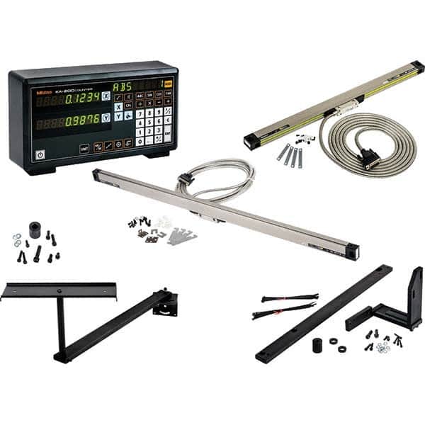 0 to 30″ Horizontal Electronic Linear Scale 0.000020 to 0.001″ Resolution,  ±7 µm