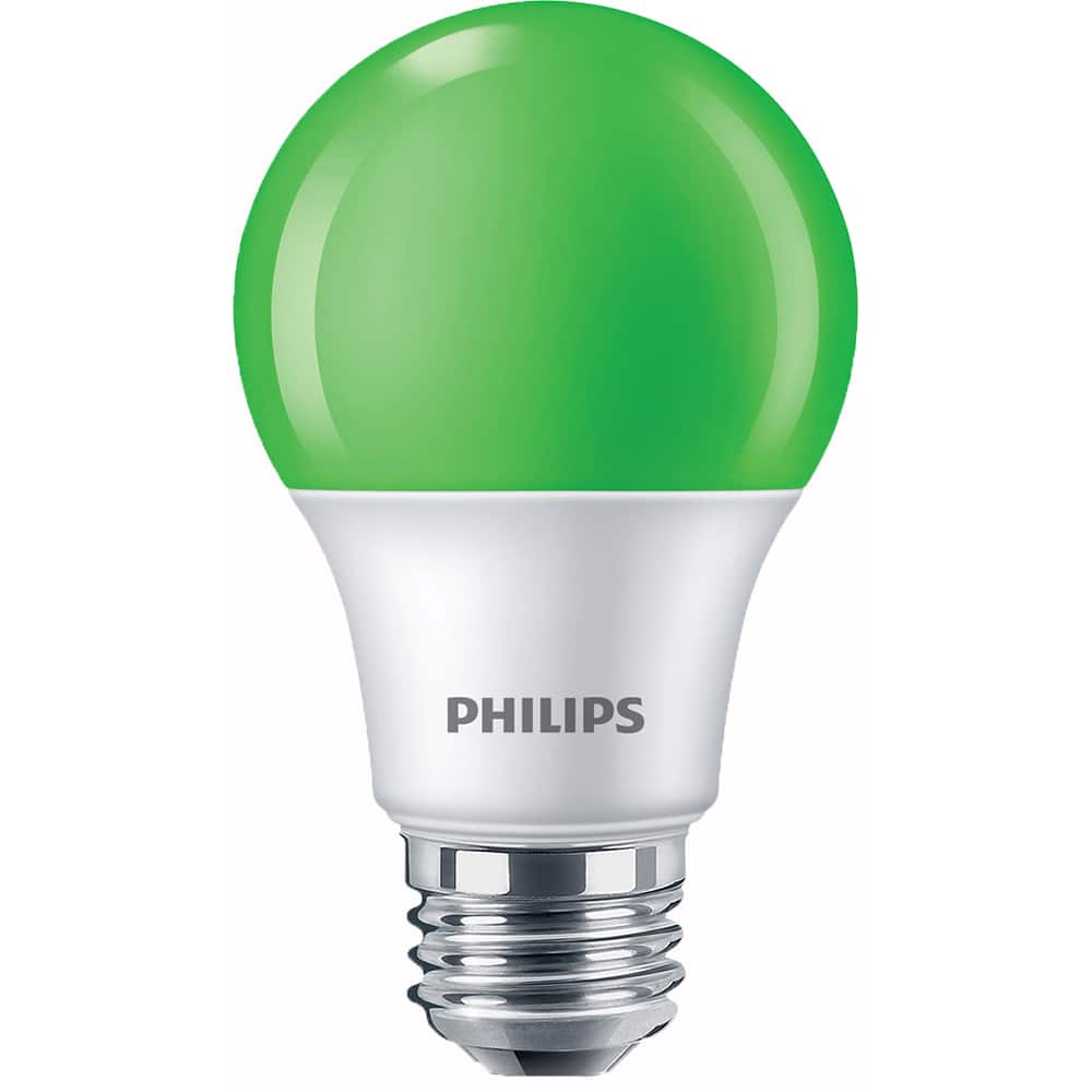 Philips - Lamps & Light Bulbs; Lamp Technology: LED ; Lamps Style: Residential/Office ; Lamp Type: A19 ; Wattage Equivalent Range: 1-19 ; Actual Wattage: 8 ; Base Style: Medium Screw - Exact Tooling