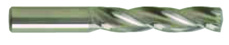 18.5mm Dia-Carbide HP 5XD Drill-150° Point-Bright - Exact Tooling