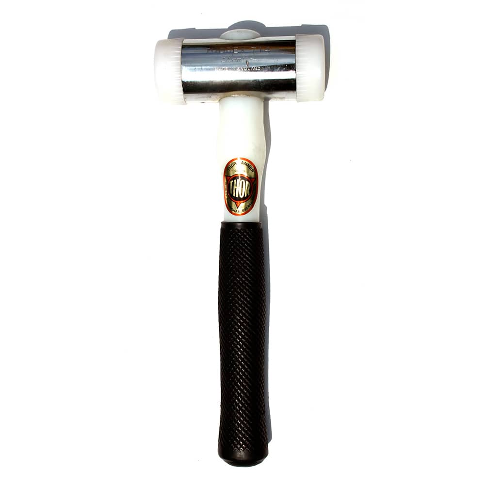 Osca - Non-Marring Hammers; Head Type: Double Head ; Head Material: Zinc ; Handle Material: Plastic/Rubber ; Head Weight Range: 1 - 2.9 lbs. ; Face Diameter Range: 1" - Exact Tooling