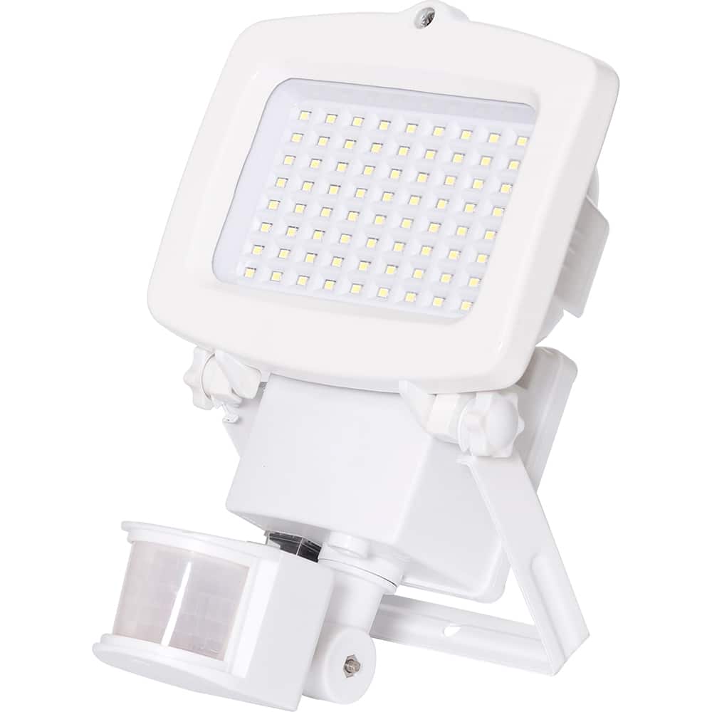 Westinghouse - Motion Sensing Light Fixtures; Detection Angle: 130 ; Number of Heads: 1 ; Detection Distance (Feet): 32.81 ; Lamp Type: LED ; Mounting Type: Wall ; Housing Material: Cast Aluminum - Exact Tooling
