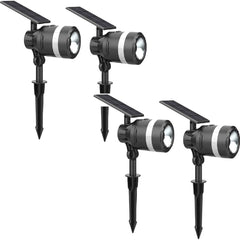 Westinghouse - Landscape Light Fixtures; Type of Fixture: Solar Spot Light ; Mounting Type: Ground; Wall ; Lamp Type: LED ; Housing Material: Plastic ; Housing Color: Black ; Wattage: 3.52 - Exact Tooling