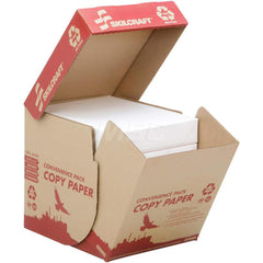 Ability One - Office Machine Supplies & Accessories; Actual Content: 2500 Sheets ; Detailed Product Description: 500 Sheets/5 Reams ; Color: White ; Fractional Sizes: 8-1/2 x 11 - Exact Tooling