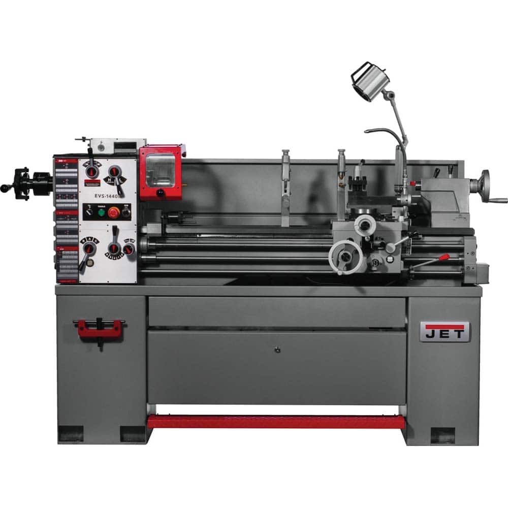 Jet - Bench, Engine & Toolroom Lathes Machine Type: Bench Lathe Spindle Speed Control: Electronic Variable Speed - Exact Tooling