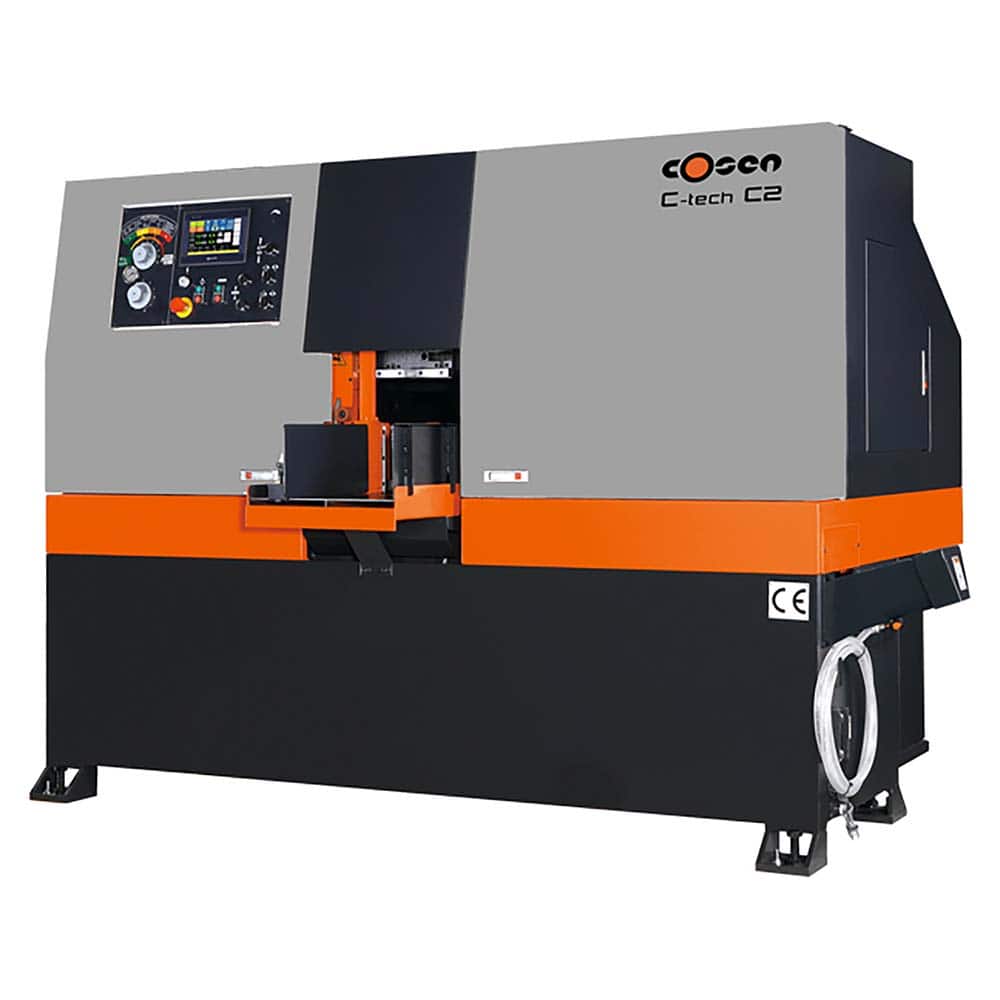 Cosen - Horizontal Bandsaws; Machine Style: Automatic ; Drive Type: Variable Frequency ; Angle of Rotation: 90 ; Maximum Capacity (Rectangular) (Inch): 10.2 x 11.8 ; Maximum Capacity (Rounds) (Inch): 10.2 ; Phase: 3 - Exact Tooling