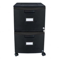 Storex - File Cabinets & Accessories Type: Mobile File Number of Drawers: 2 - Exact Tooling