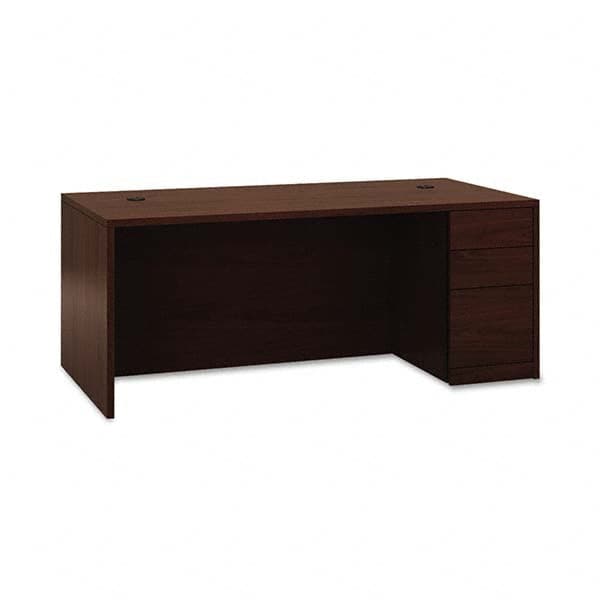 Hon - Office Desks Type: Single Pedestal w/Right Hand Return Center Draw: No - Exact Tooling