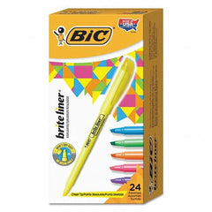 Bic - Markers & Paintsticks Type: Highlighter Color: Yellow; Orange; Pink; Green; Blue - Exact Tooling