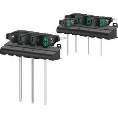 Wera - Torx Driver Sets Torx Size Range: T10 - T45 Number of Pieces: 7 - Exact Tooling