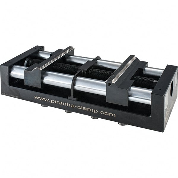Piranha Clamp - Self-Centering Vises Jaw Width (mm): 120.00 Maximum Jaw Opening Capacity (mm): 238.00 - Exact Tooling
