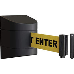 Trafford Industrial - Barrier Parts & Accessories Type: Belt Barrier Color: Black - Exact Tooling