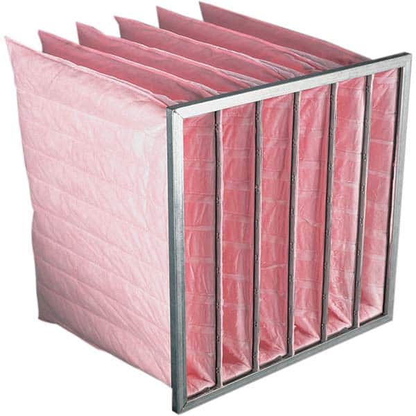 PRO-SOURCE - Bag & Cube Air Filters; Filter Type: Pocket Filter ; Nominal Height (Inch): 20 ; Nominal Width (Inch): 20 ; Nominal Depth (Inch): 22 ; Integrated Frame: Yes ; Particle Capture Efficiency (%): 80-85 - Exact Tooling