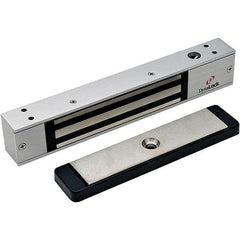 Made in USA - Electromagnet Locks Average Magnetic Pull (Lb.): 650.000 (Pounds) Length (Inch): 10-1/2 - Exact Tooling