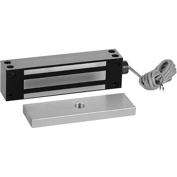 Made in USA - Electromagnet Locks Average Magnetic Pull (Lb.): 1200.000 (Pounds) Length (Inch): 7-7/16 - Exact Tooling
