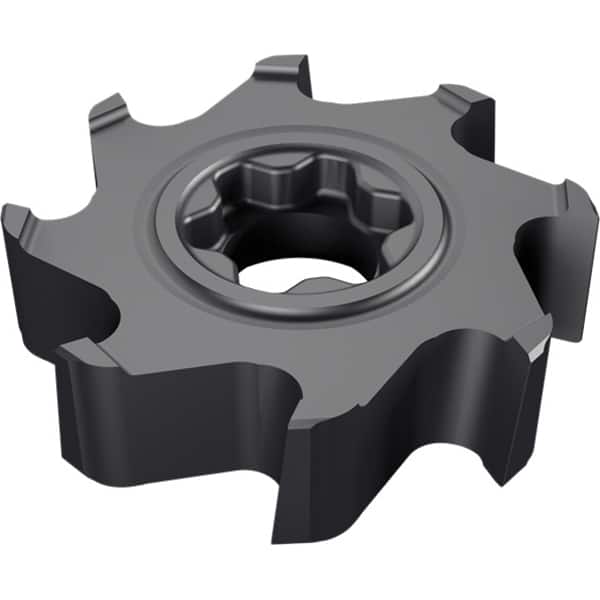 Iscar - SD FM D50-12-R0.4SP19 Carbide Face Mill Tip Insert - Exact Tooling
