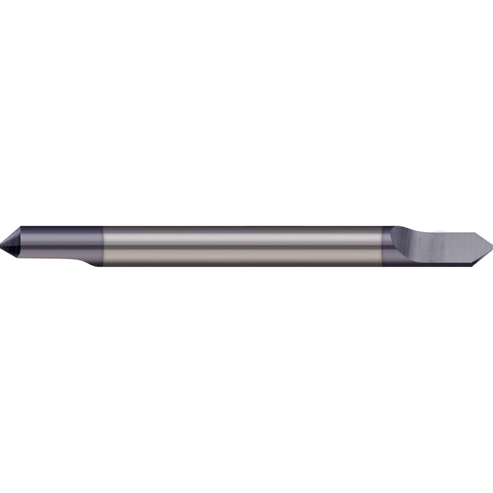 Micro 100 - 8mm Diam 63mm OAL Tipped Off Engraving Cutters - Exact Tooling