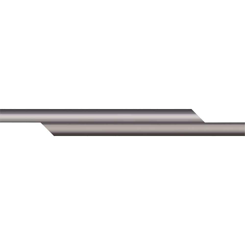 Micro 100 - Tool Bit Blanks; Material: Solid Carbide ; End Shape: Split End ; Width/Diameter (Inch): 3/16 ; Overall Length (Inch): 3 - Exact Tooling