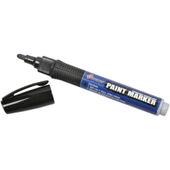 Ability One - Markers & Paintsticks; Type: Paint Marker ; Color: Black ; Ink Type: Water Base ; Tip Type: Medium - Exact Tooling