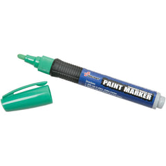 Ability One - Markers & Paintsticks; Type: Paint Marker ; Color: Green ; Ink Type: Water Base ; Tip Type: Medium - Exact Tooling