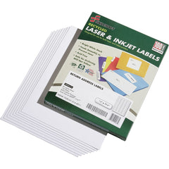 Ability One - Labels, Ribbons & Tapes; Type: Address Labels ; Color: White ; For Use With: Laser & Inkjet Printers ; Width (Inch): 1/2 ; Length (Inch): 1-3/4 ; Number of Labels: 8000 - Exact Tooling