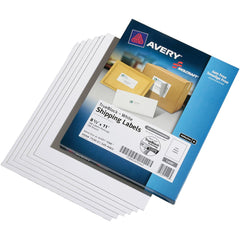 Ability One - Labels, Ribbons & Tapes; Type: Shipping Labels ; Color: White ; For Use With: Laser Printers ; Width (Inch): 8-1/2 ; Length (Inch): 11 ; Number of Labels: 100 - Exact Tooling