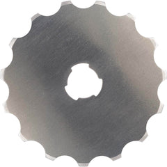 Fiskars - Knife Blades; Type: Rotary Blade ; Material: Steel ; Applications: Perforating fleece, paper, cardstock, thin plastic, canvas and more ; Blade Length (mm): 45.0000 ; Number of Blades: 1 - Exact Tooling