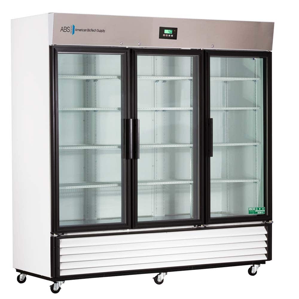 American BioTech Supply - Laboratory Refrigerators and Freezers; Type: Laboratory Refrigerator ; Volume Capacity: 72 Cu. Ft. ; BTU/Hour: 7315 ; Minimum Temperature (C): 1.00 ; Maximum Temperature (C): 10.00 ; Width (Inch): 78-1/4 - Exact Tooling