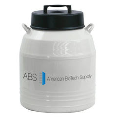 American BioTech Supply - Drums & Tanks; Product Type: Manual Fill Cryogenic Tank ; Volume Capacity Range: Smaller than 20 Gal. ; Material Family: Aluminum ; Height (Inch): 27-1/4 ; Diameter/Width (Inch): 22 ; Shape: Round - Exact Tooling