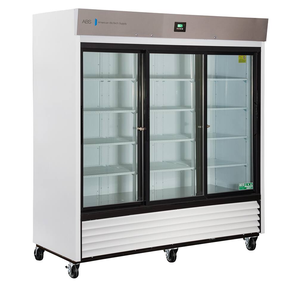 American BioTech Supply - Laboratory Refrigerators and Freezers; Type: Laboratory Refrigerator ; Volume Capacity: 69 Cu. Ft. ; BTU/Hour: 7315 ; Minimum Temperature (C): 1.00 ; Maximum Temperature (C): 10.00 ; Width (Inch): 78-1/4 - Exact Tooling