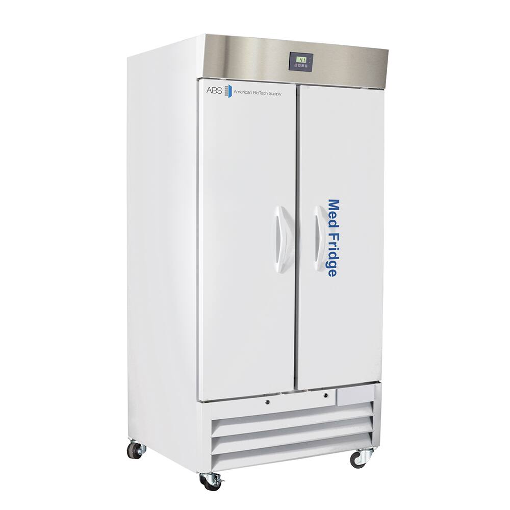 American BioTech Supply - Laboratory Refrigerators and Freezers; Type: Pharmacy/Vaccine Refrigerator ; Volume Capacity: 36 Cu. Ft. ; Minimum Temperature (C): 2.00 ; Maximum Temperature (C): 8.00 ; Width (Inch): 39-5/8 ; Depth (Inch): 34-3/4 - Exact Tooling